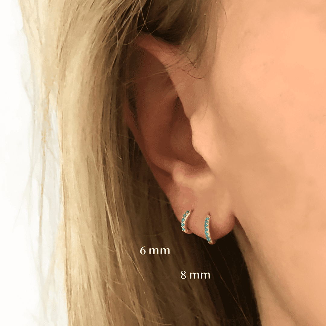 REFINED S925 THIN HOOP EARRINGS