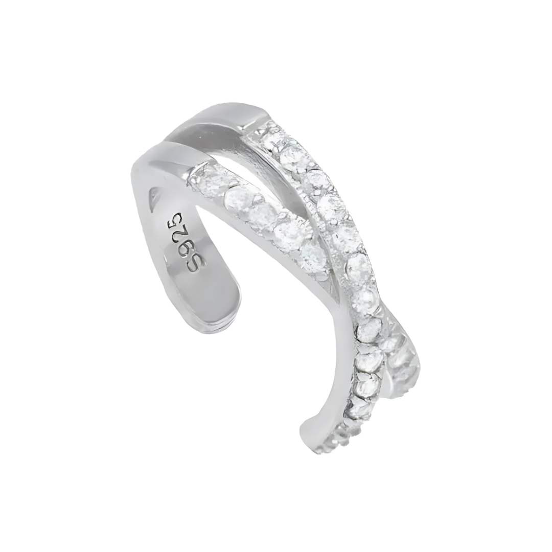 NOELLE CROSS EAR CUFF