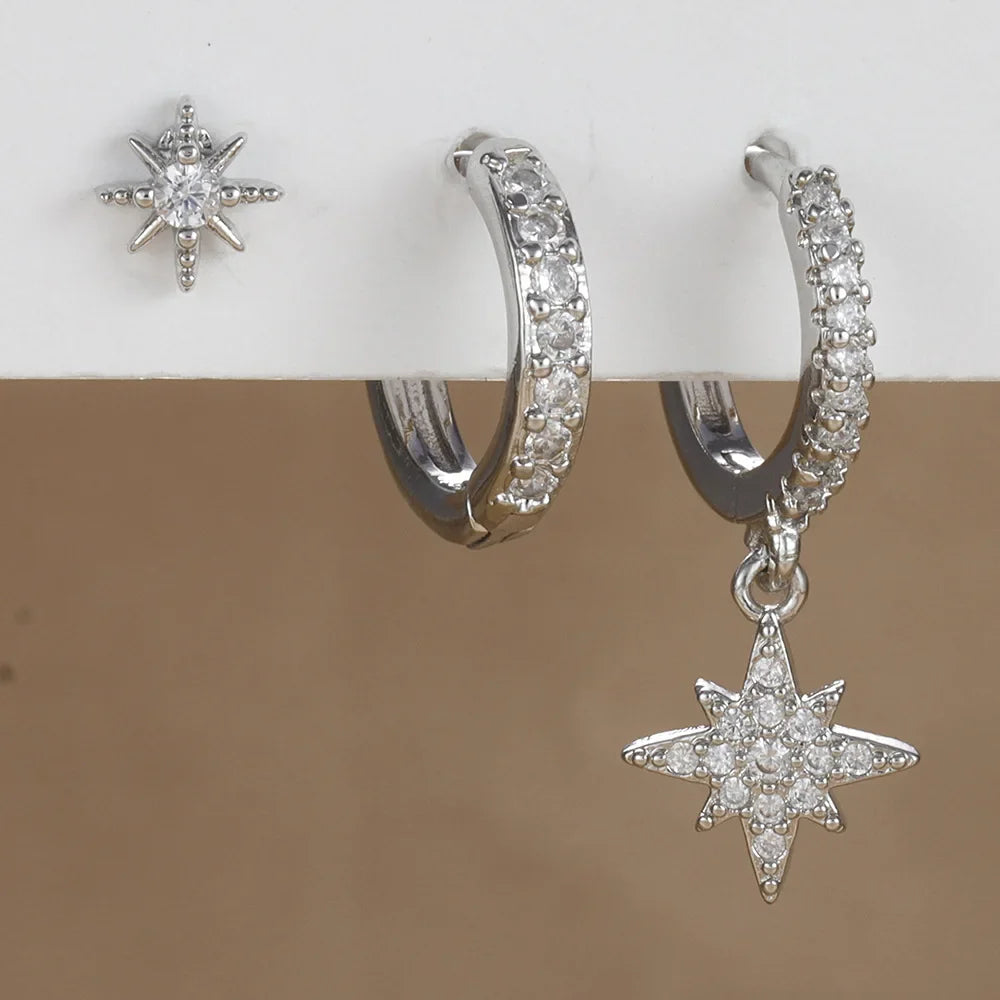 STELLA STAR EARRING SET