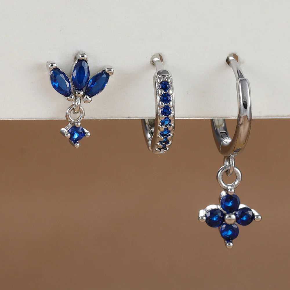SUNPETAL DANGLE SET