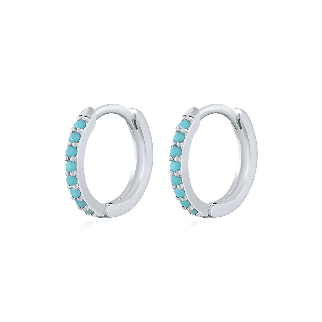 REFINED S925 THIN HOOP EARRINGS
