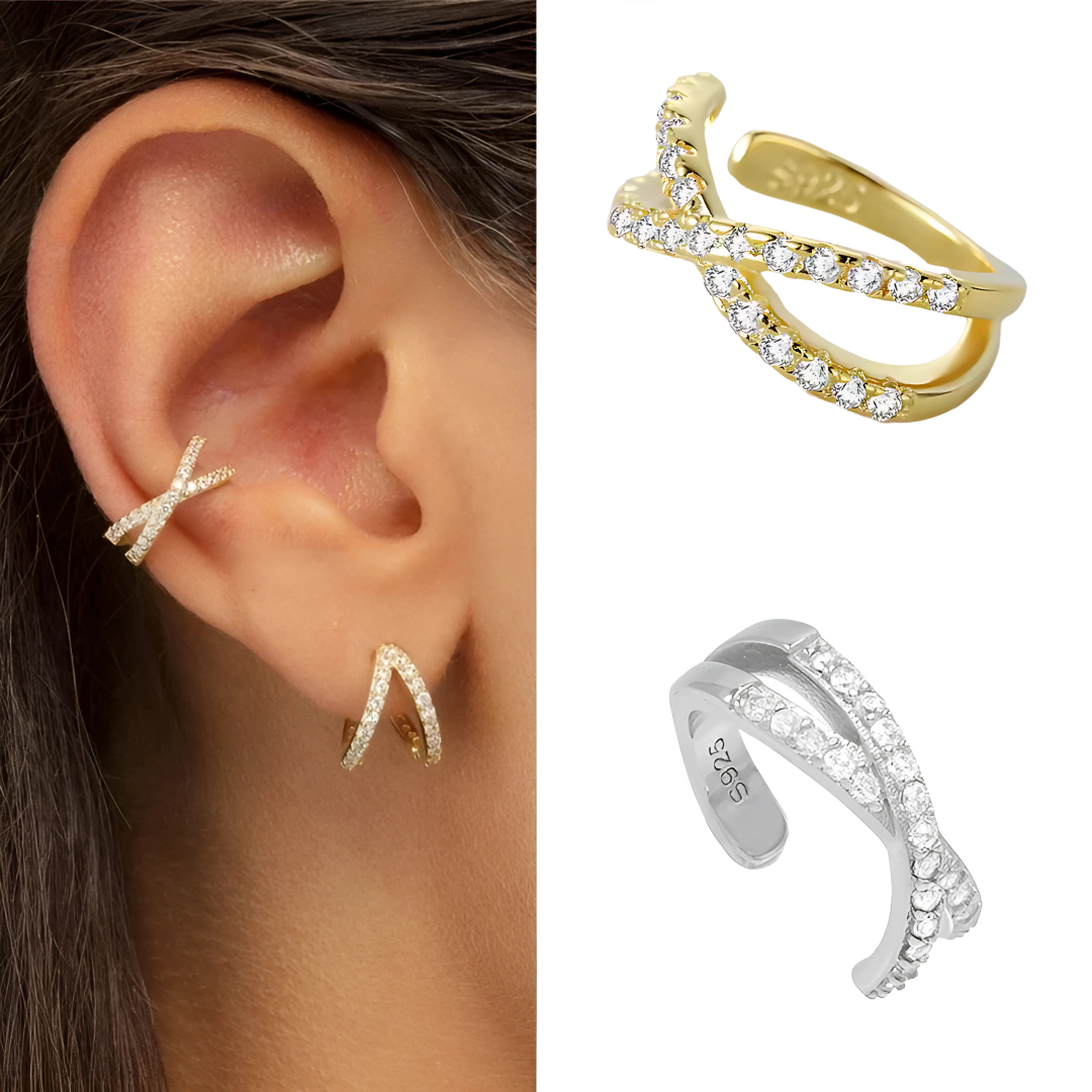 NOELLE CROSS EAR CUFF
