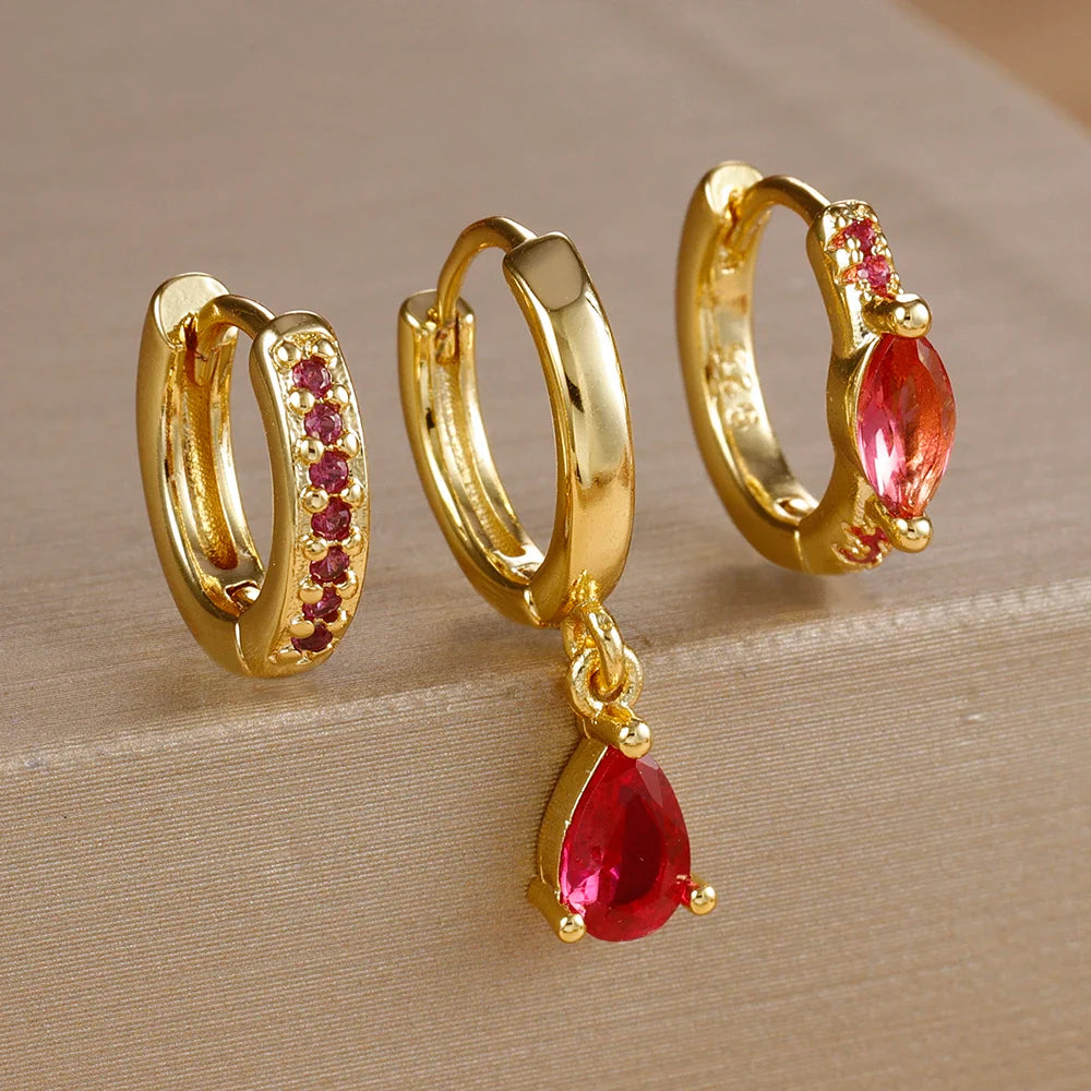 DELINA EARRING SET