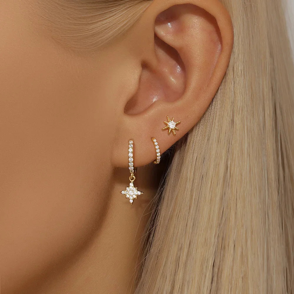 STELLA STAR EARRING SET