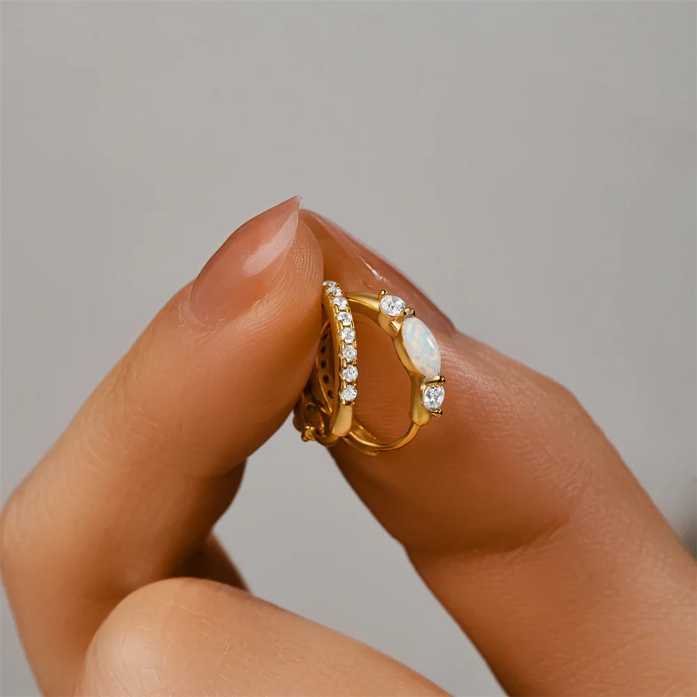 VELA OPAL EARRINGS S925