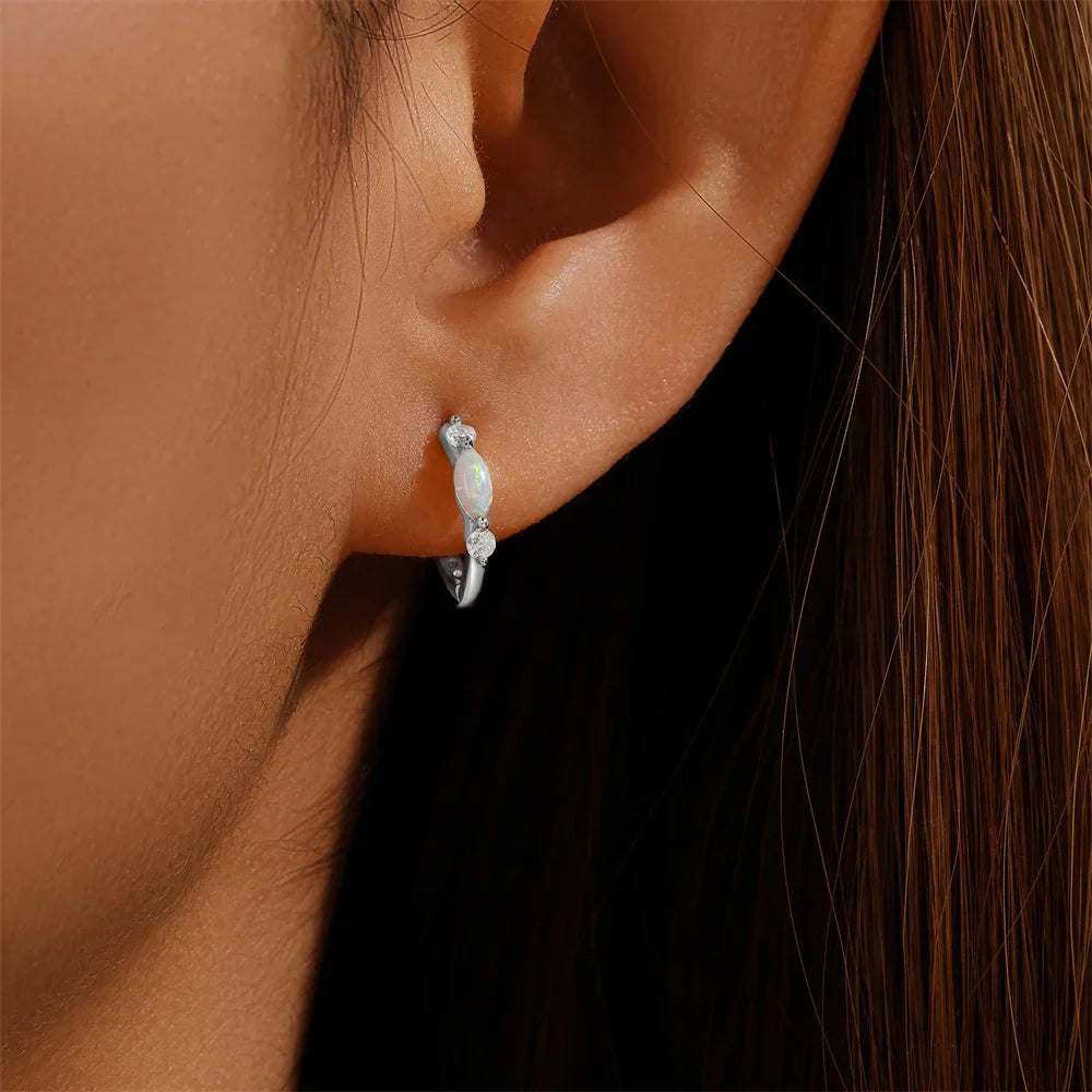 VELA OPAL EARRINGS S925