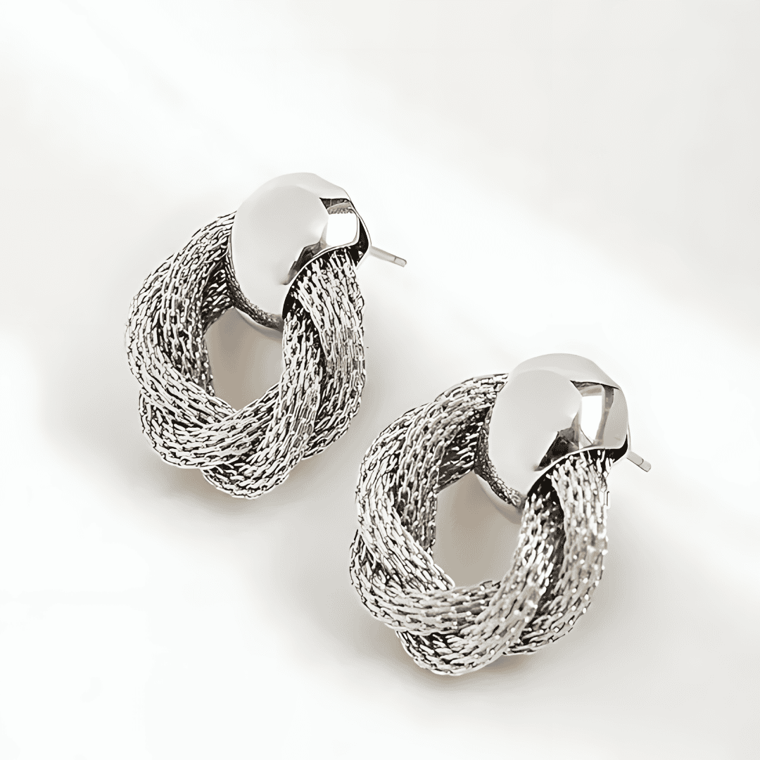 LUNA TWIST EARRING SET